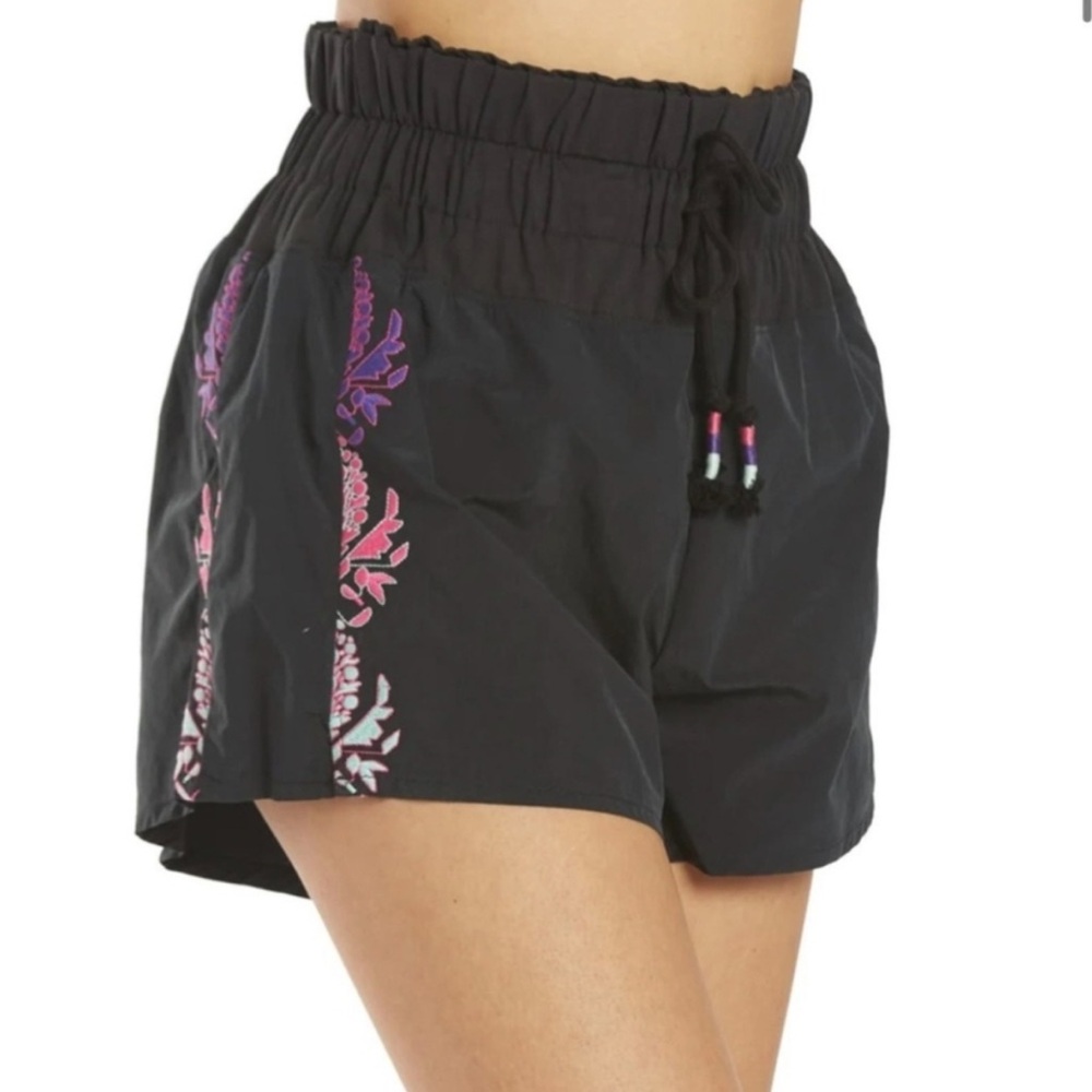 FP Movement by Free People - shorts in Friday Night Lights pattern